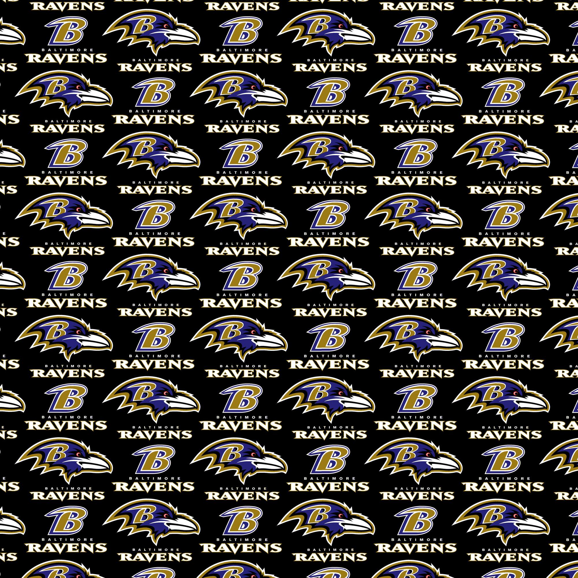 NFL Baltimore Ravens Cotton Fabric